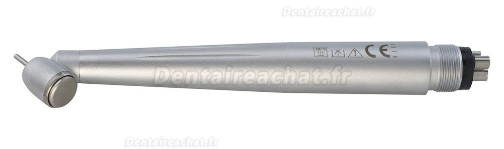 45-Degr&eacute;s chirurgicale turbine dentaire BEING 401P45-M4E, avec 4 trous et lampe LED